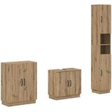  Set za kupaonicu od 3 dijela HOORN Hrast artisan | shoptok.hr