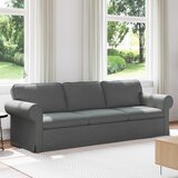 SOFA Tamno siva 245 x 82 x 80 cm tkanina Cijene