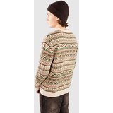 Passenger Stoked Knitted Jumper Pulover oatmeal multi | Shoptok.si