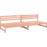  The Living Store Vrtni sredinski kavč 2 kosa 120x80 cm trden les douglas - Vrtni Sredinski Kavč, (21449752) | Shoptok.si