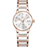 Ženski ura OLEVS LD-41636 - Zlato-roza / Bela KP41636 Cene