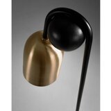 Kave Home Crna/u zlatnoj boji stojeća svjetiljka s metalnim sjenilom (visina 180 cm) Natsumi – | shoptok.hr