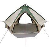  Teepee šotor s streho Zelena in Siva 490 x 410 x 210 cm | Shoptok.si