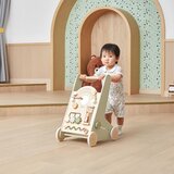 Viga polarb drvena guralica, zelena edukativna hodalica | shoptok.hr
