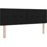  Boxspring krevet s madracem Crna 160 x 200 cm Tkanina - Crna 160 x 200 cm Prošiveno gumbima | shoptok.hr