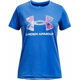 Under Armour TECH SOLID PRINT FILL BL SSC Majica za djevojčice, plava, veličina