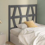  Uzglavlje za krevet sivo 81 x 4 x 100 cm od masivne borovine | shoptok.hr