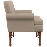  Ljubavni kauč s gumbima Boja cappuccina 120 x 65 x 77 cm | Eponuda.com