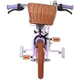 Volare dječji bicikl Ashley 12″ ljubičaste boje, s dvije ručne kočnice | shoptok.hr