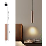  Immax NEO 08306L - Luster na sajli PUNTO 1xGU10/9W/230V ružičasto zlato | Eponuda.com