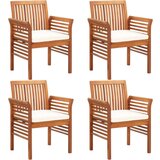  5-dijelni vrtni blagovaonski set s jastucima bagremovo drvo | shoptok.hr