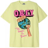 Obey Majice & Polo majice the world is yours Zelena Cene