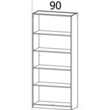 Boxxx OMARA S KLASIČNIMI VRATI, črna, bela | Shoptok.si