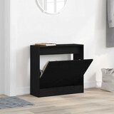  Ormar za cipele Crni hrast 60 x 21 x 57 cm Konstruirano drvo | shoptok.hr