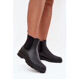 Boto Low Women's Rain Boots Matte Black Birella | Shoptok.si