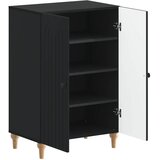  Ormar za cipele ALKMAAR 59 5 x 39 5 x 90 cm Konstruirano drvo - Crna | shoptok.hr