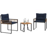  Set vanjskog namještaja s jastukom 3 pcs Mornarska | shoptok.hr