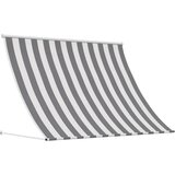 Nadstrešnica Senčnik Antracitna in bela 150 x 150 cm, (5000249201) | Shoptok.si