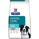 Hill’s Prescription Diet t/d Dental Care s piščancem - 10 kg Cene