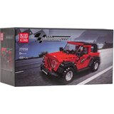 CAR Block Set 414 pieces. Red | shoptok.hr