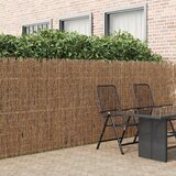vidaXL Rjava Naravni reed 400 x 150 cm Vzdržljiv Ograja za zasebnost Cene