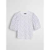 Sinsay Pamučna bluza s točkicama | shoptok.hr