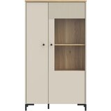 Hom`in VITRINA, barve hrasta, peščene barve | Shoptok.si