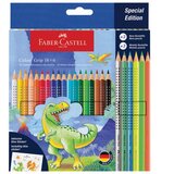  BOJE DRVENE 18 BOJA GRIP 2001 PLUS 6 BOJA DRVENIH METALIC I NEON DINO FABER CASTELL 201546 BLISTER | Shoptok.si