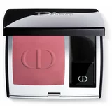 Dior Rouge Blush kompaktno rdečilo s čopičem in ogledalom odtenek 962 Poison (Matte) 6 g