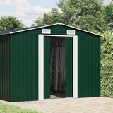  Vrtno spremište zeleno 257 x 779 x 181 cm od pocinčanog čelika | shoptok.hr