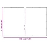 Pokrov za rastline z očesci 2x5 m polietilen, (22125281) | Shoptok.si
