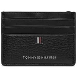 Tommy Hilfiger Etui za kreditne kartice Th Central Cc Holder AM0AM11858 Črna