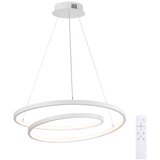  Brilagi-LED luster na sajli TWISTER LED/48W/230V, prigušiva, prečnik 50 cm, bela + daljinski upravljač | Eponuda.com