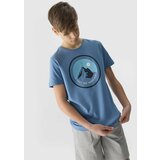 4f Organic Cotton T-Shirt for Boys - Blue cene