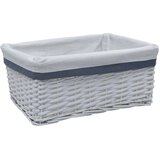  3-dijelni set uklapajućih košara od vrbe bijeli | shoptok.hr