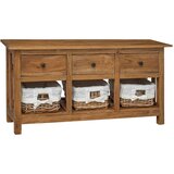 Maison Chic Komoda - Predalnik iz trden mahagonij 100x30x50 cm, (21715810) | Shoptok.si