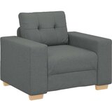 SOFA fotelja tamno siva 100x78x80 cm tkanina | Shoptok.si
