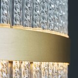  Endon 107671 - LED prigušiva luster na sajli ADRIEL LED/41W/230V 3000K zlatna/prozirna | Eponuda.com