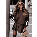Beloved Clementine pulover rjav | Shoptok.si