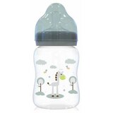 Lorelli flašica za bebe wide neck 250 ml zelena Cene
