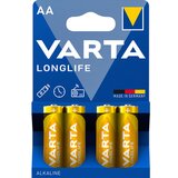 Varta Longlife alkalna LR6 bli4 baterija za digitalni fotoaparat