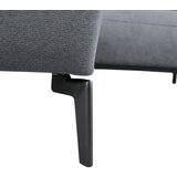 MID.YOU KOTNA SEDEŽNA GARNITURA, gladka tkanina svetlo modra | Shoptok.si