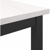  Stol Bijelo 100 x 50 x 77 cm Inženjerska drva i čelik | shoptok.hr