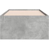  Dnevni krevet s ladicama bez madraca siva boja betona 100x200cm | Eponuda.com