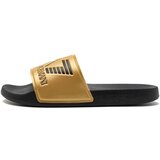 Ea7 Emporio Armani Visibility Logo Slides Shiny Gold/Black sarena | shoptok.hr