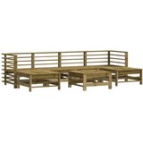  7-dijelna vrtna garnitura od impregnirane borovine | shoptok.hr