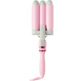 Mermade Pro Waver 32 mm kodralnik za trojne kodre za lase Pink 1 kos Cene