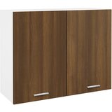 The Living Store Viseča omarica rjavi hrast 80x31x60 cm konstruiran les - Viseča Omarica, (21431893) | Shoptok.si