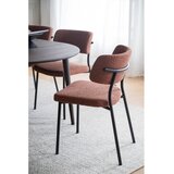 Rowico Rdeč/črn jeklen jedilni stol Herbster – | Shoptok.si