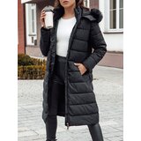 DStreet Women's winter coat with fur and hood ITEM black | Shoptok.si